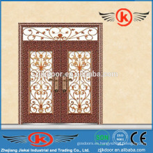 JK-C9047 nueva entrada magnífica que imita el diseño de cobre de la parrilla de la puerta del hierro
